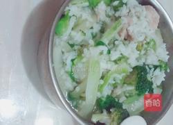 蔬菜豬油炒飯的做法图解5