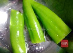 青椒酿肉的做法图解2