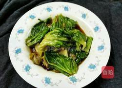 蚝油生菜的做法图解9