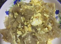 粉皮炒鸡蛋