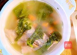 青菜骨头汤的做法图解4