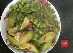 家常毛豆娃娃菜的做法图解5