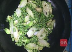 家常毛豆娃娃菜的做法图解3