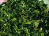 油拌菠菜