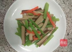 凉拌芹菜豆干的做法图解4
