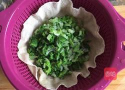 白玉米面窝头（小白菜馅）的做法图解4