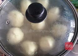 白玉米面窝头（小白菜馅）的做法图解6