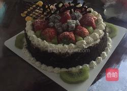 草莓奶油蛋糕（八寸）的做法图解9