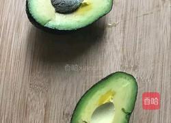 牛油果奶昔的做法图解2