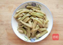 酱茄条的做法图解3