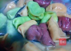 多彩饺子的做法图解7