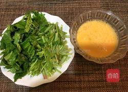 菠菜炒鸡蛋的做法图解2