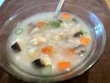 香菇鸡肉粥