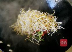 炒糖醋绿豆芽的做法图解4