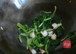 玻璃翠烩虾仁的做法图解8