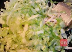 甘蓝炒豆片的做法图解6
