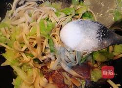 甘蓝炒豆片的做法图解7
