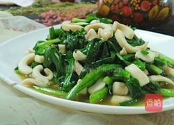 春韮鱿鱼条的做法图解1