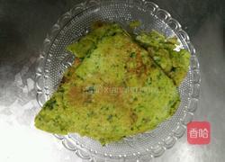 菠菜鸡蛋饼的做法图解6
