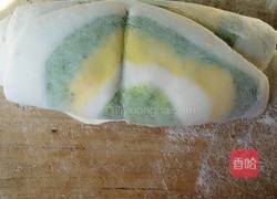 ❤小蕊式蔬菜玫瑰花馒头和开花馒头的做法图解9
