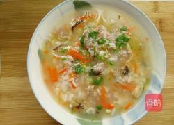 墨鱼干瘦肉粥的做法图解7