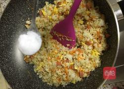 菇菇黄金蛋炒饭的做法图解9