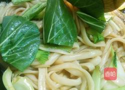 青菜炒河粉的做法图解7