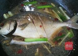 红烧鲳鱼的做法图解6