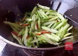 蚝油西芹的做法图解4