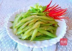 蚝油西芹的做法图解6