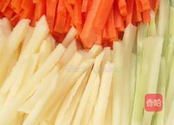 蛋炒三丝的做法图解1