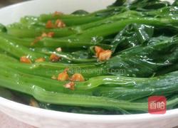 蒜香菜心的做法图解7
