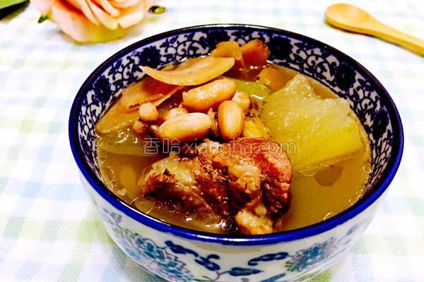 冬瓜筒骨老火汤(去湿功效)的做法_冬瓜筒骨老