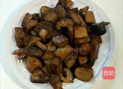 咸肉烧蘑菇的做法图解10