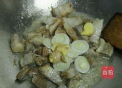 咸肉烧蘑菇的做法图解5
