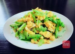 苦瓜炒鸡蛋的做法图解7