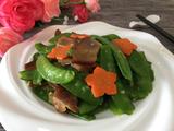 荷兰豆炒腊肉