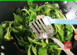 蒜末蚝油菜苔的做法图解4
