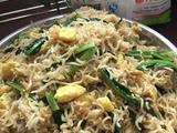 顺顺鸡蛋酱油炒面