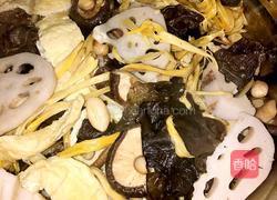 香菇木耳莲藕焖豆腐张的做法图解12