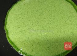 菠菜煎饼的做法图解8