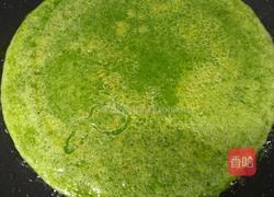 菠菜煎饼的做法图解9