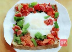 花环披萨(微波炉版)的做法图解9