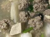 羊肉丸子萝卜汤