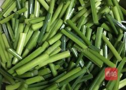 豬心韭菜花的做法图解2