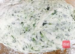 菠菜虾皮饼的做法图解4