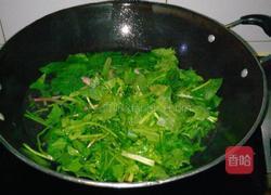 脆辣菠菜的做法图解3
