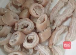香辣酸菜炒肥肠的做法图解7