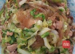 绿甘蓝炒粉条的做法图解10