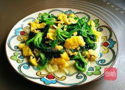菠菜炒鸡蛋的做法图解9